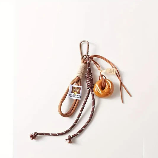 Bread Bagel Bag Charm
