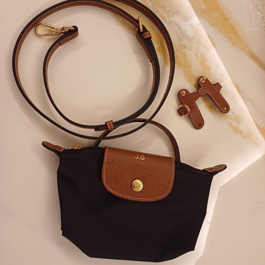Mini Longchamp Leather Strap