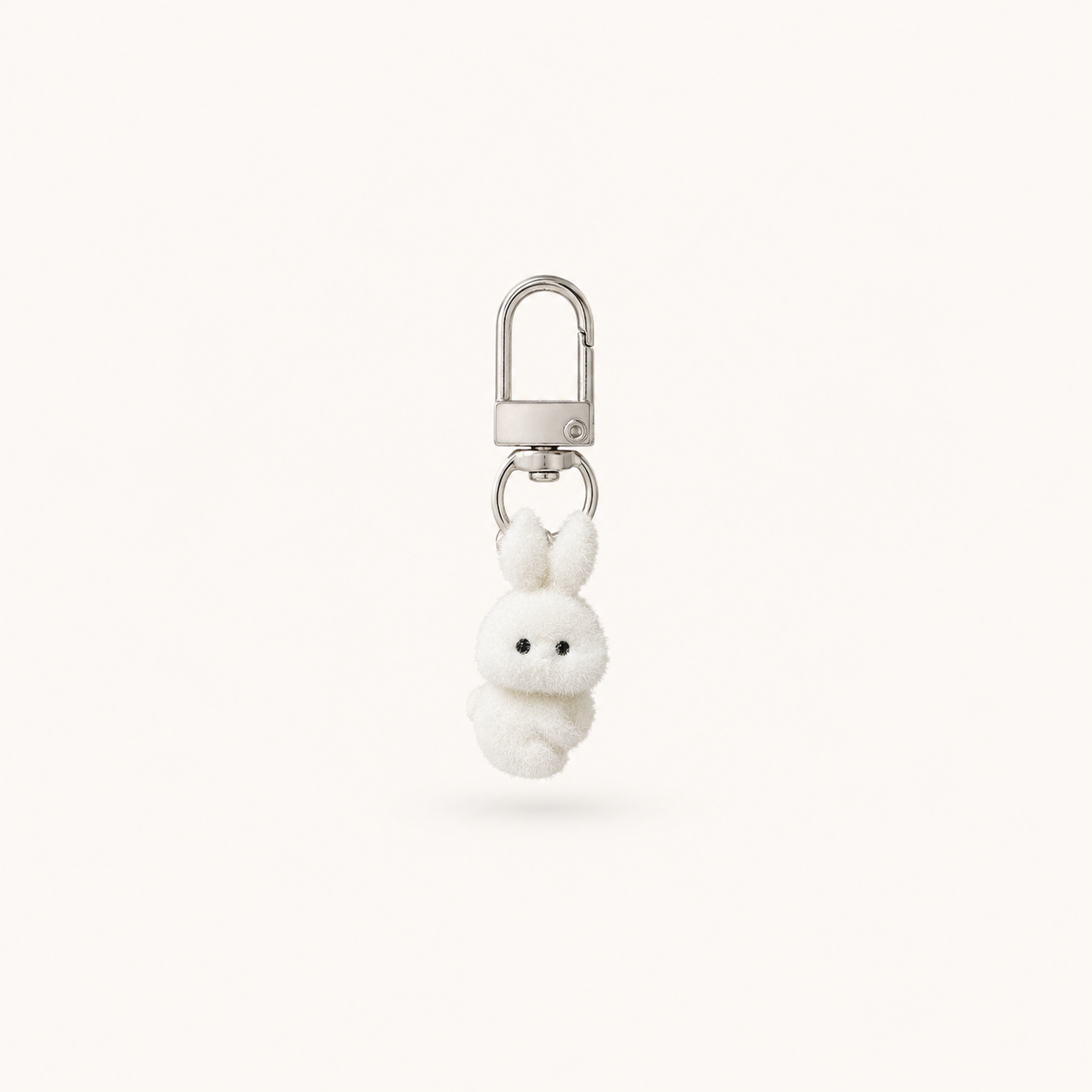 Micro Bunny Keychain