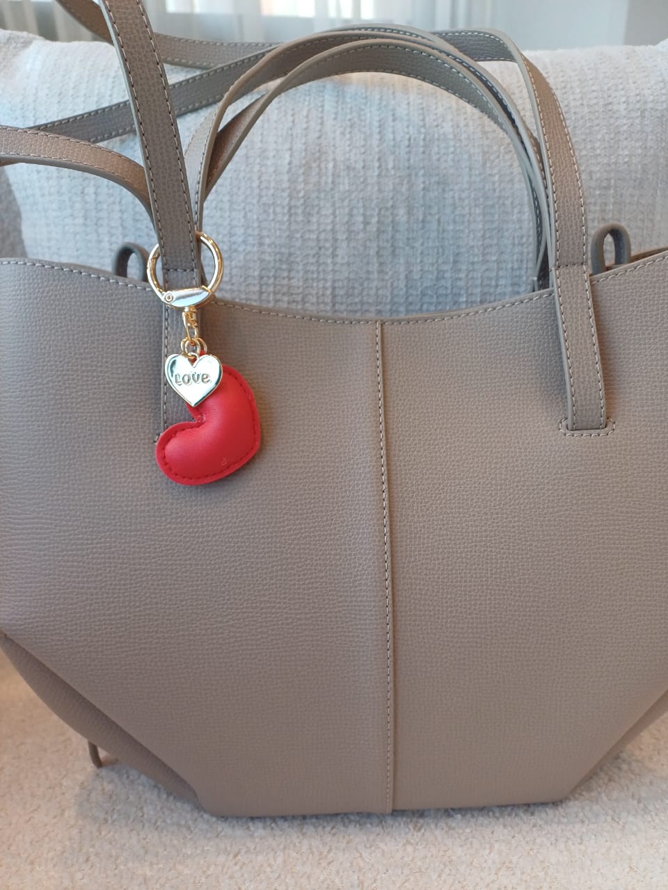 Mini Heart Charm – Rouge