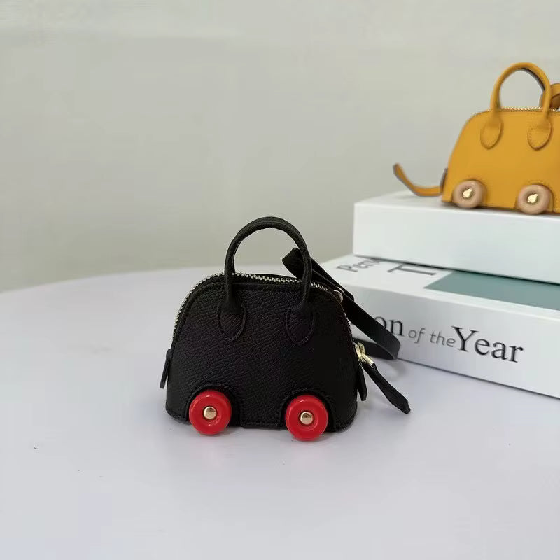 Handbag with Wheels Bag Charm