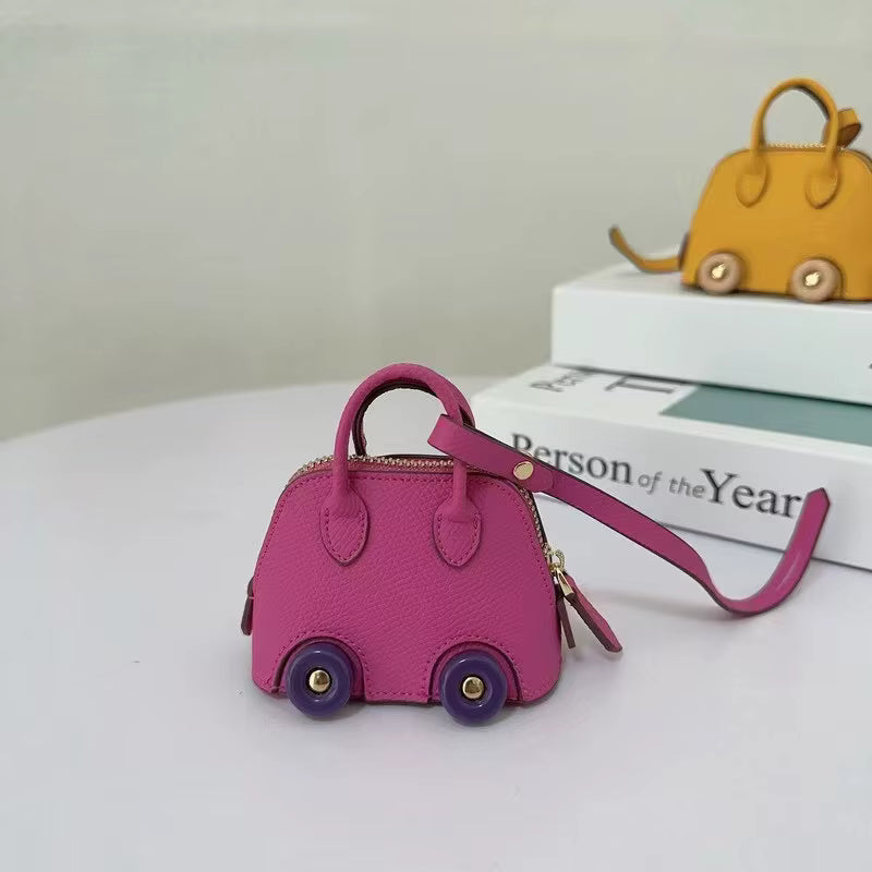 Handbag with Wheels Bag Charm