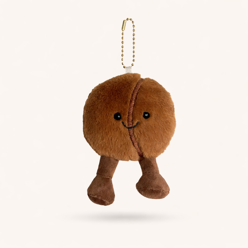 Plush Coffee Charm