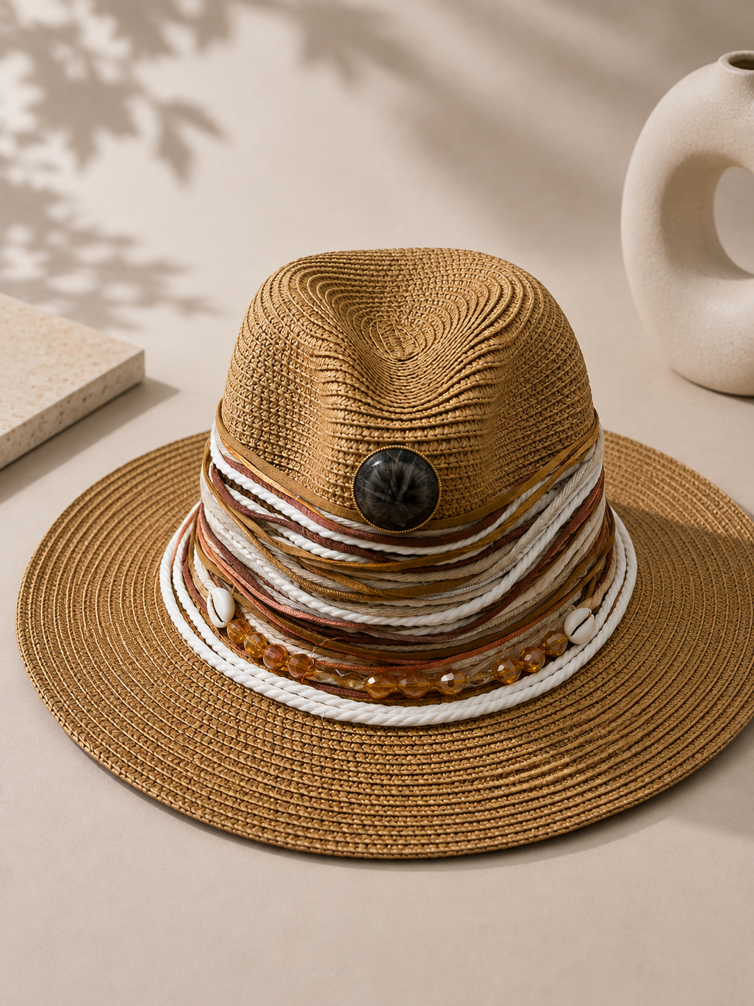 Bohemian Straw Hat