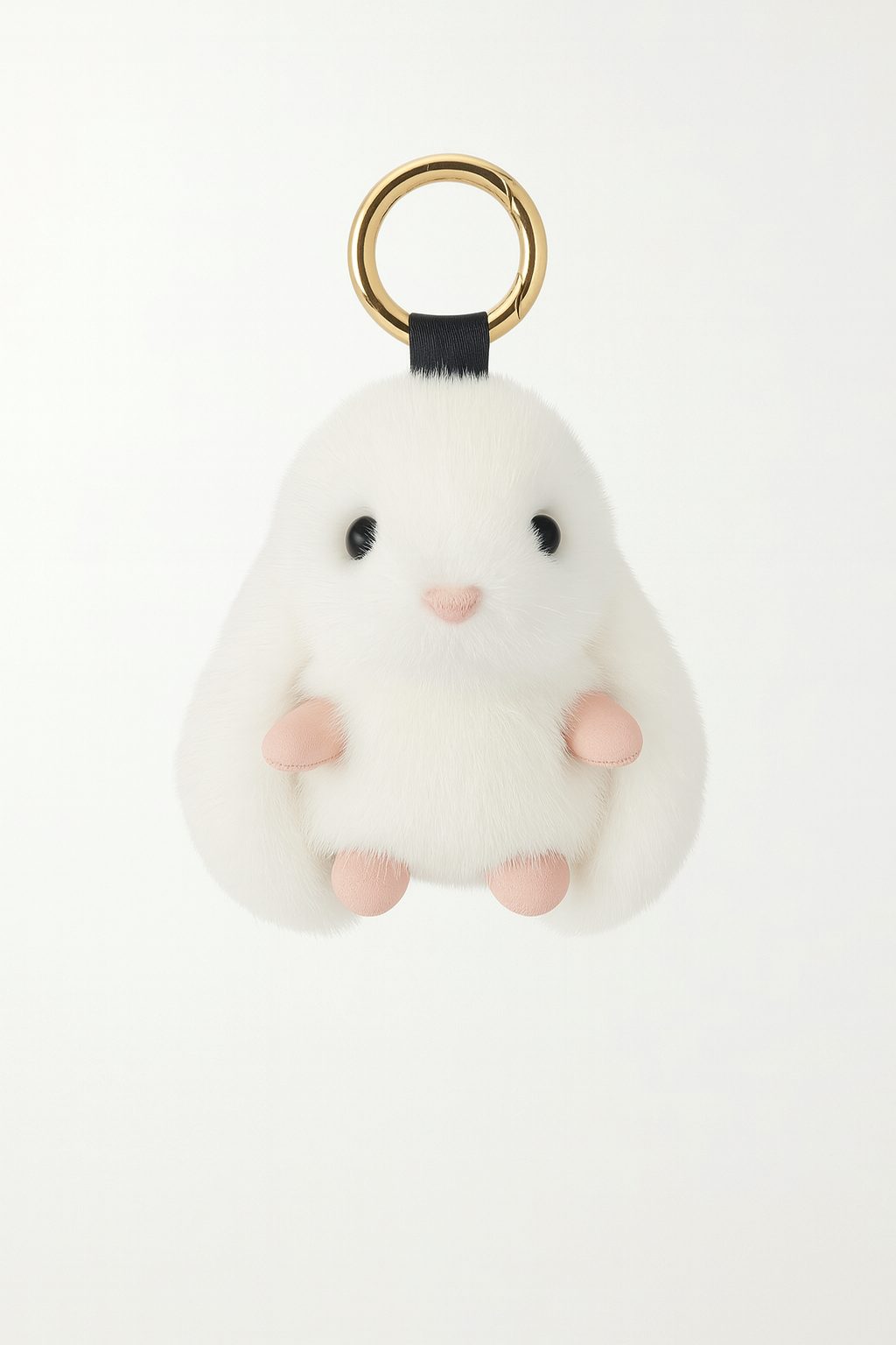 Fluffy Bunny Charm