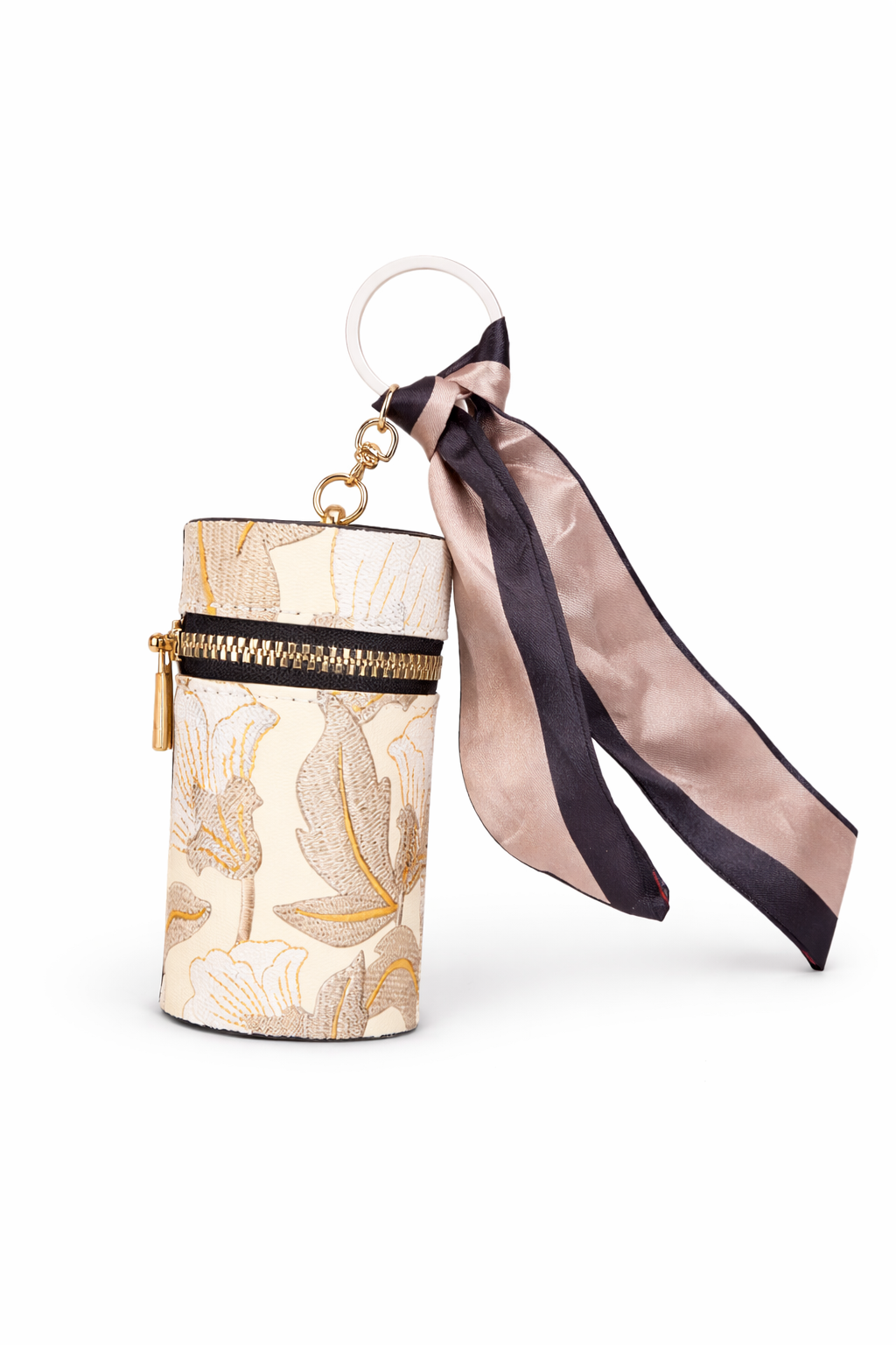 Floral Lipstick Bag Charm