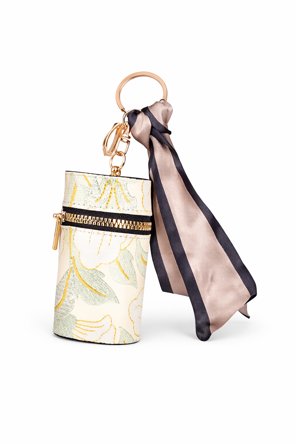 Floral Lipstick Bag Charm