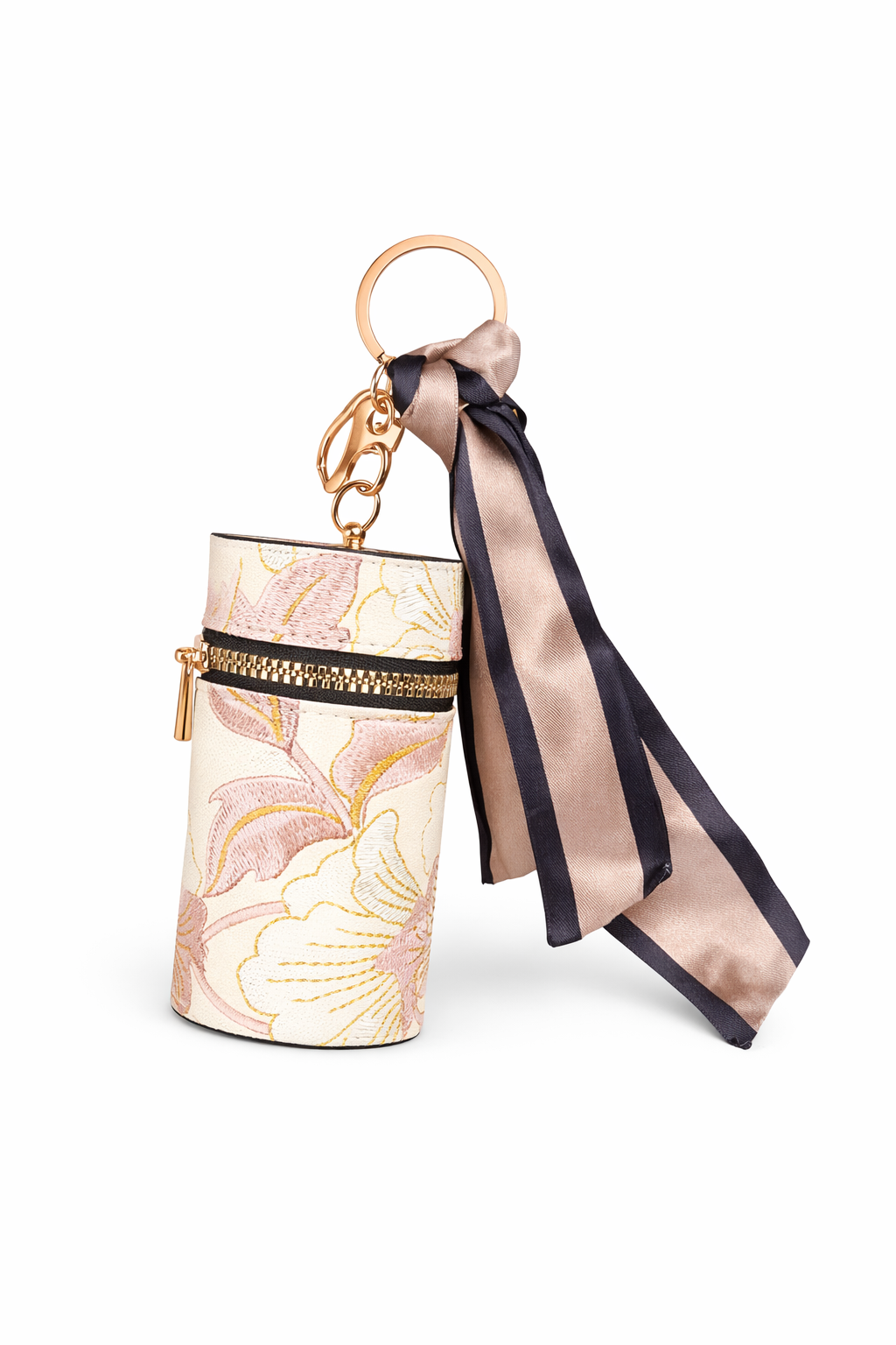 Floral Lipstick Bag Charm