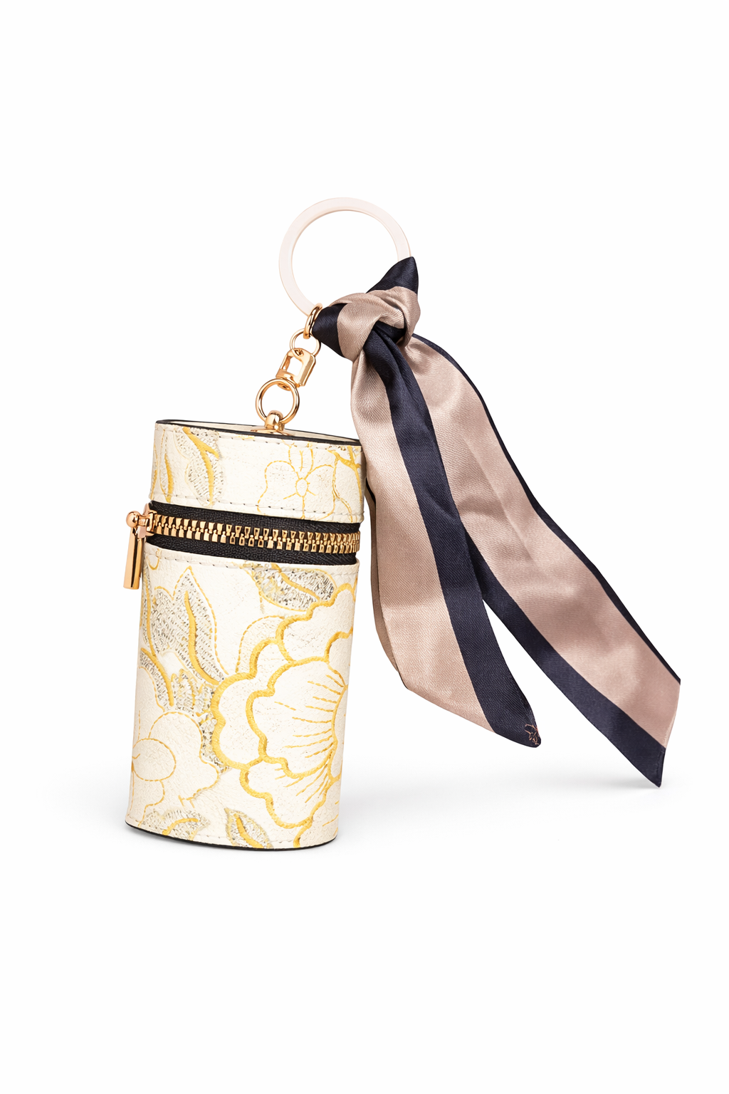 Floral Lipstick Bag Charm