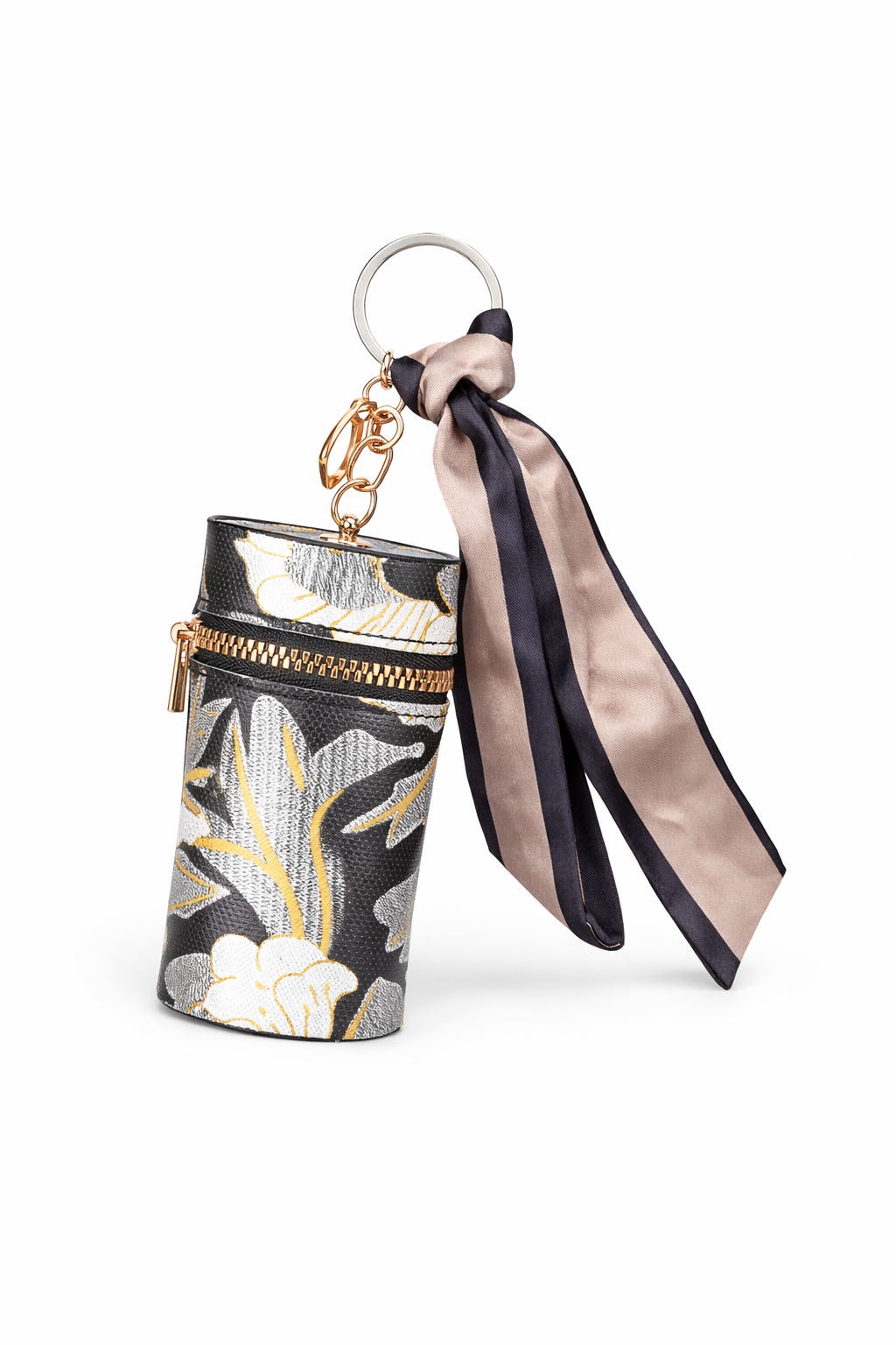 Floral Lipstick Bag Charm