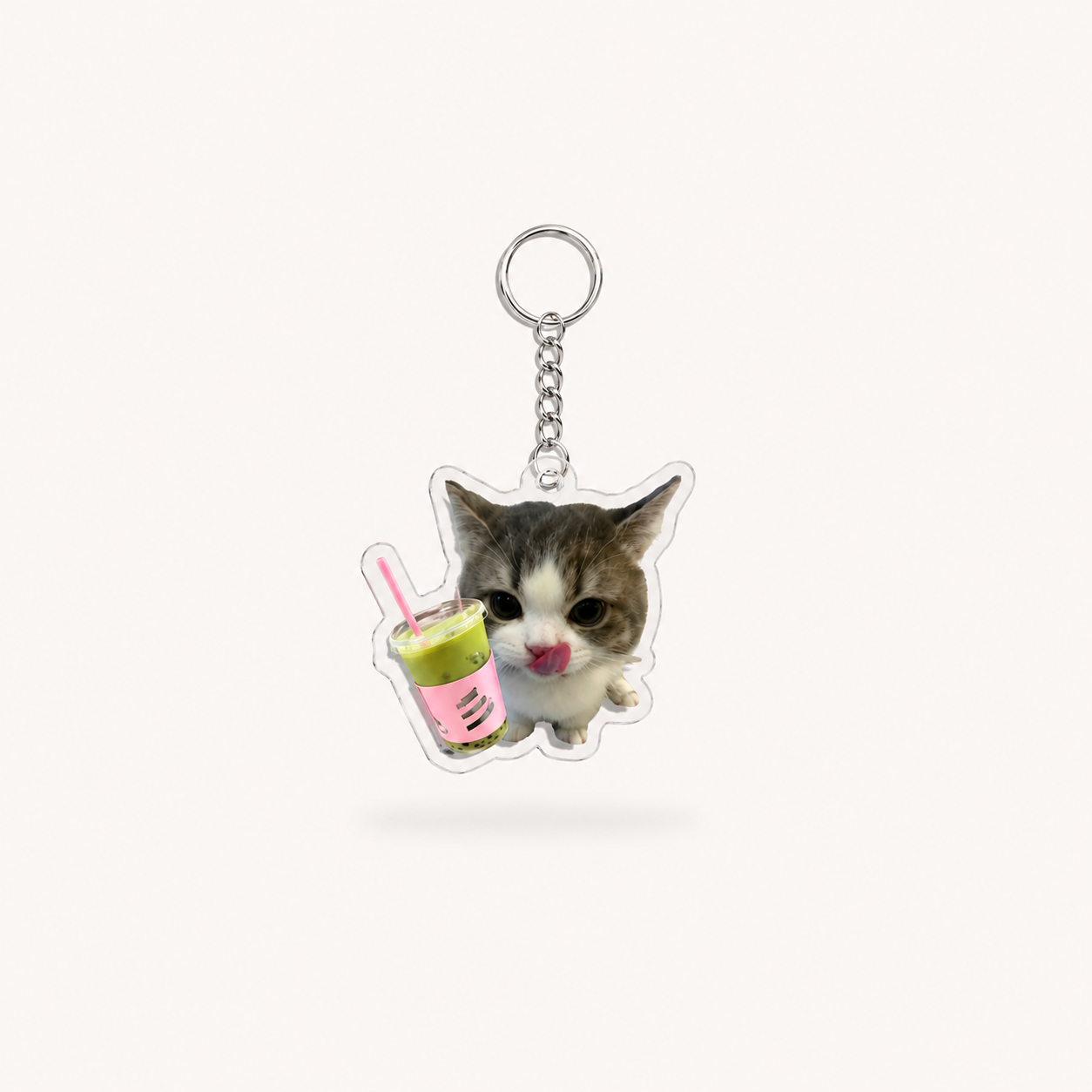 Matcha Kitten Charm