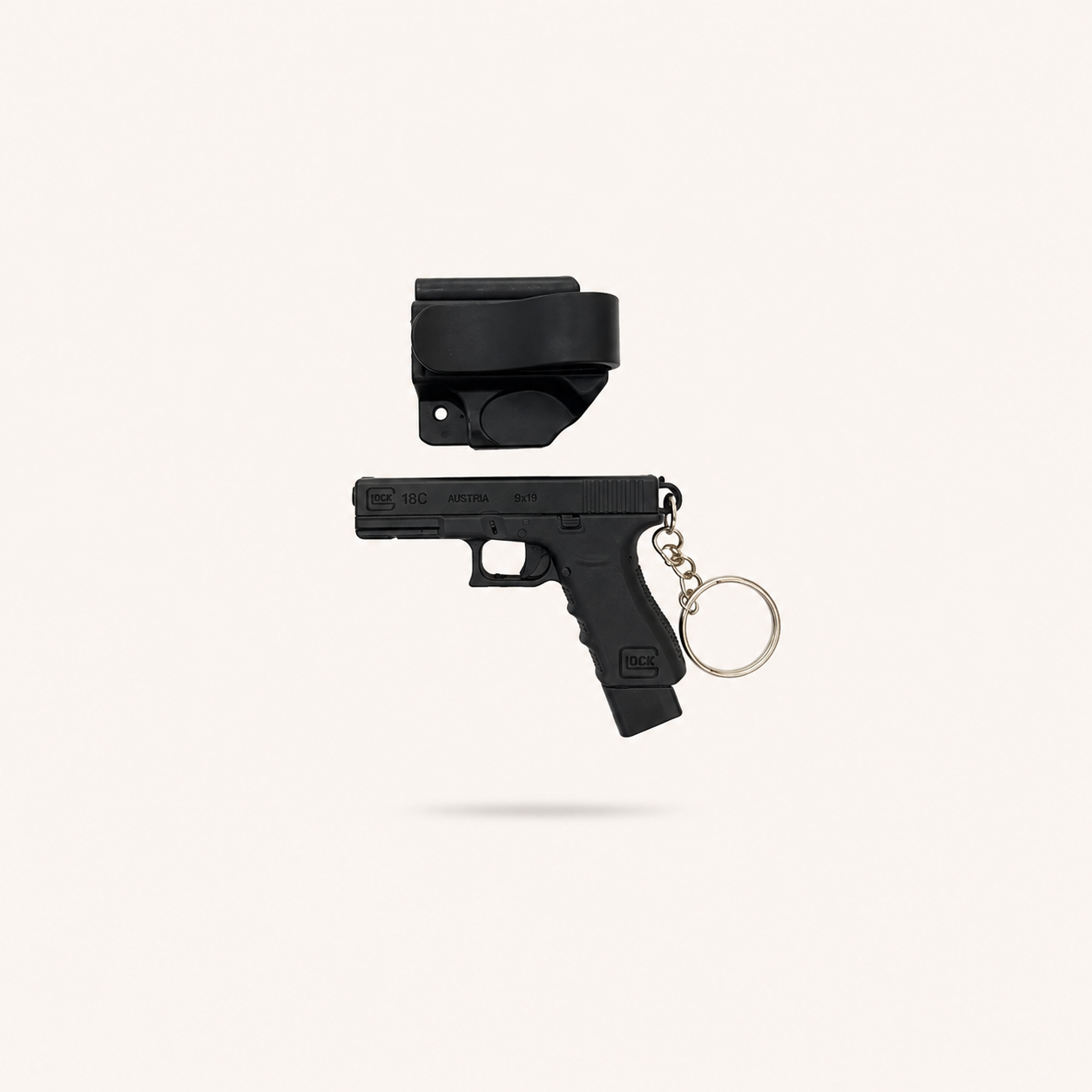 Black Pistol Charm