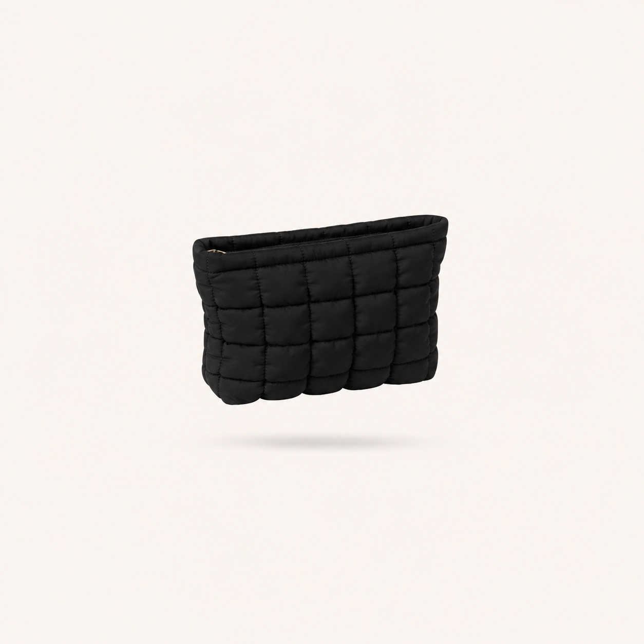 Puffer Makeup Bag - Black