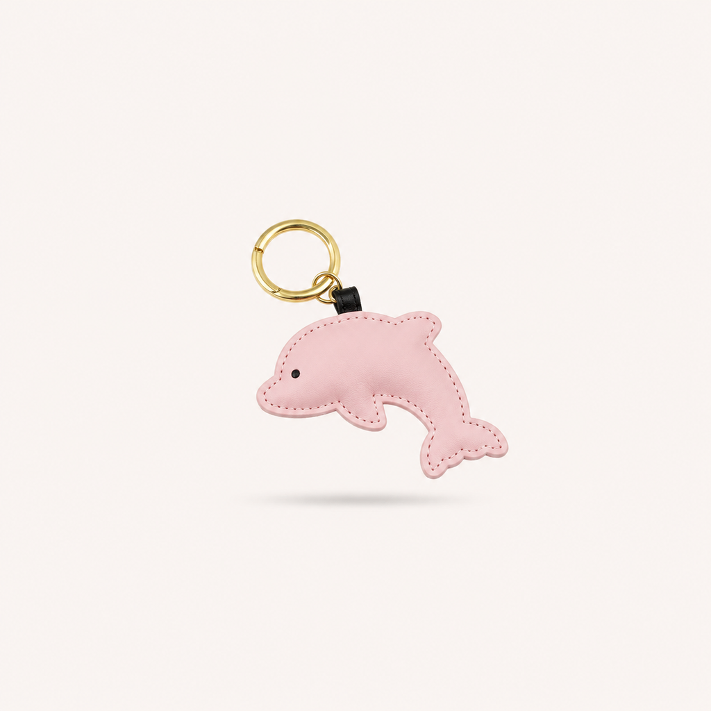 Pink Dolphin Charm