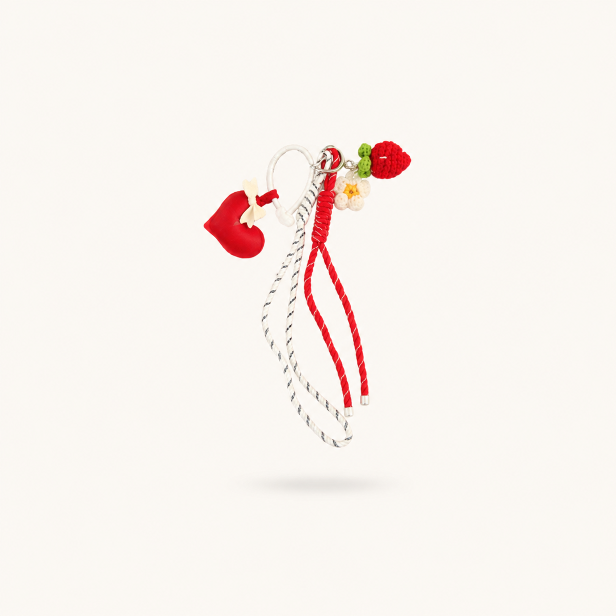 Strawberry Rope Charm