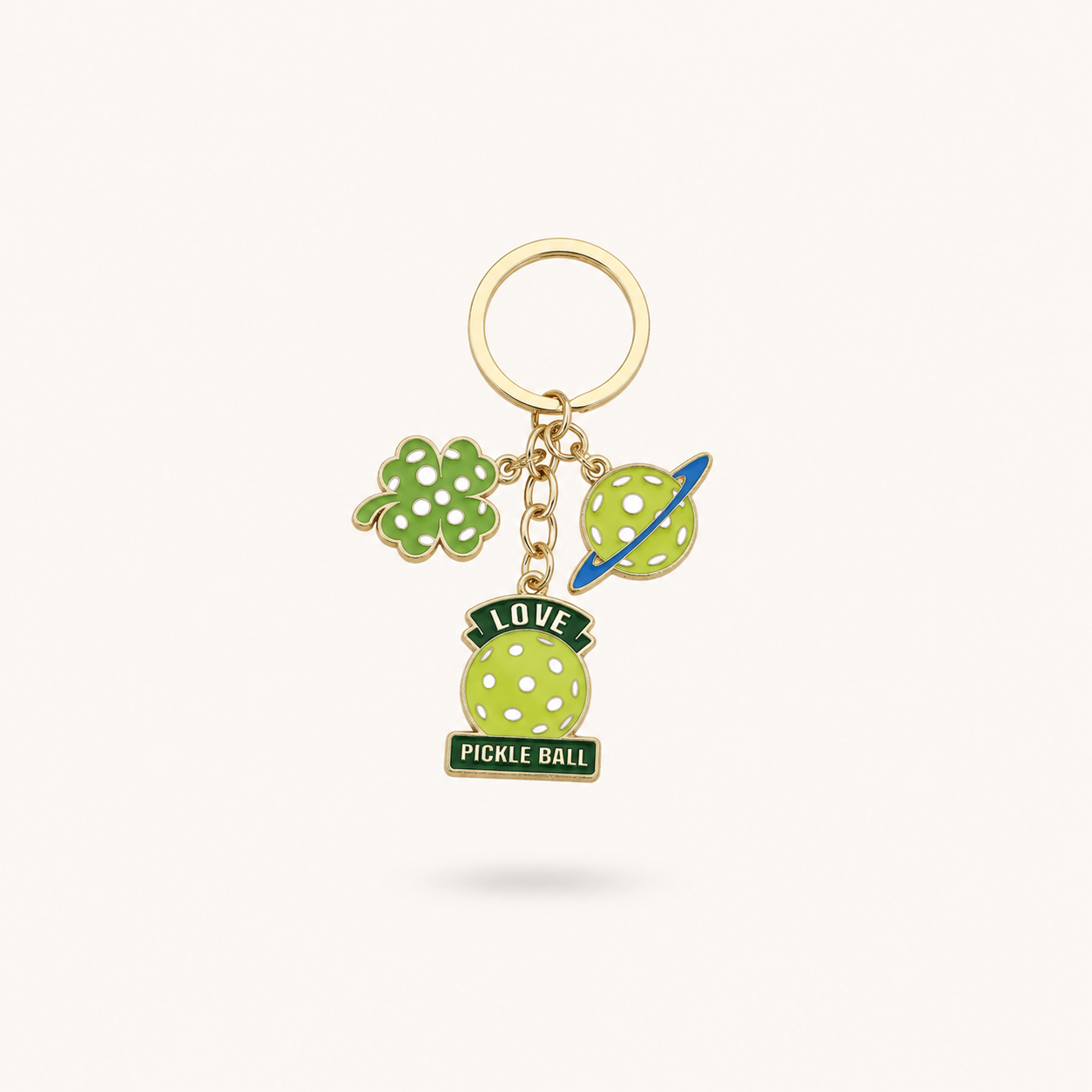 Lucky Pickleball Charm
