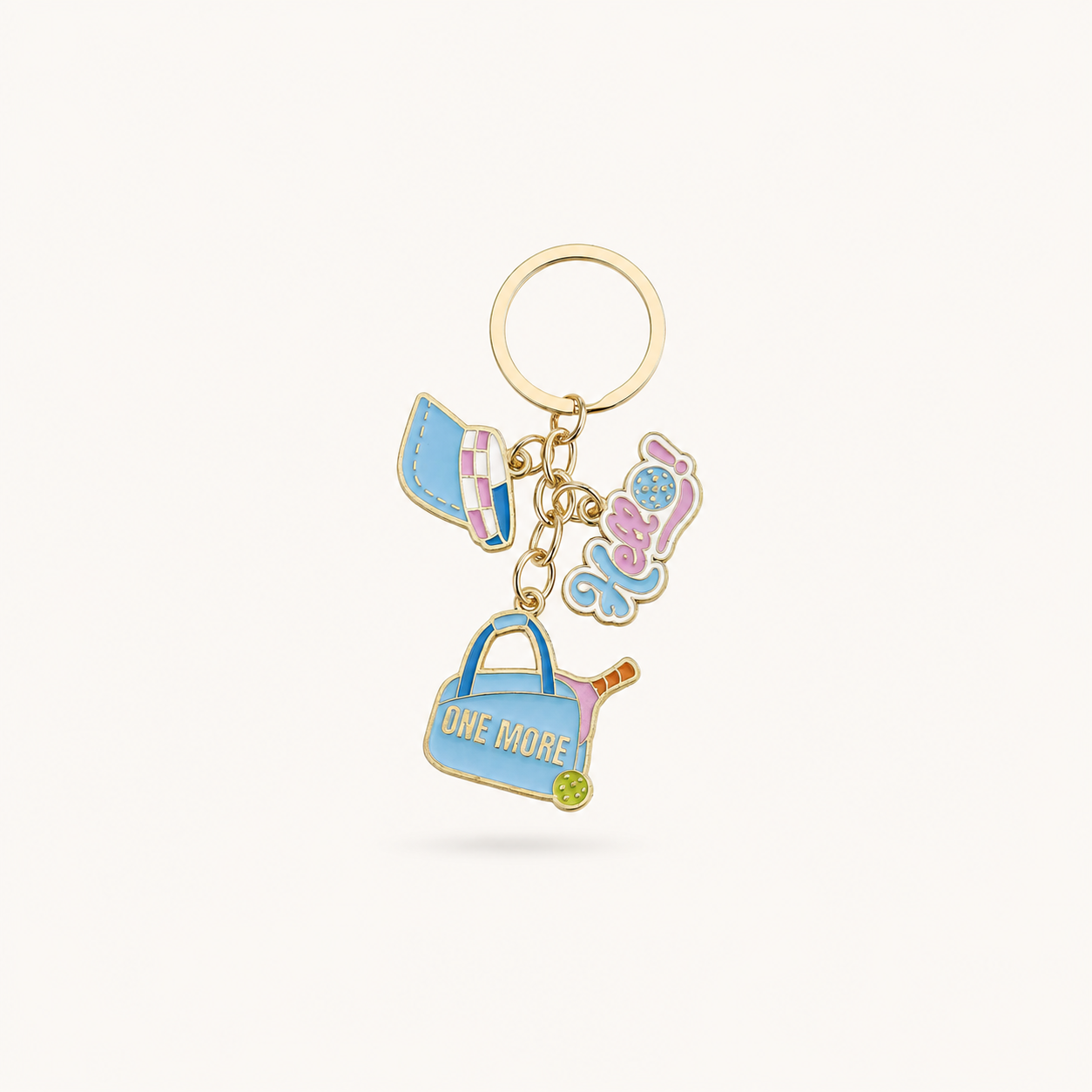 Pickleball Tote Charm