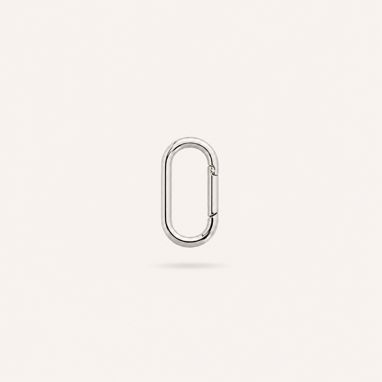 Silver Oval Ring