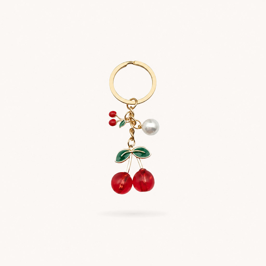 Cherry Keychain