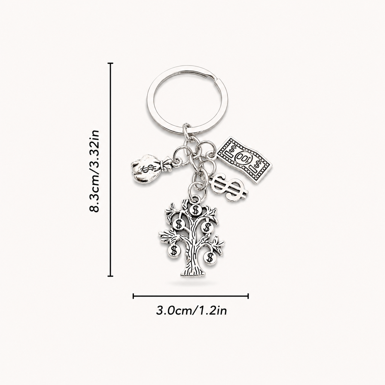 Money Tree Keychain