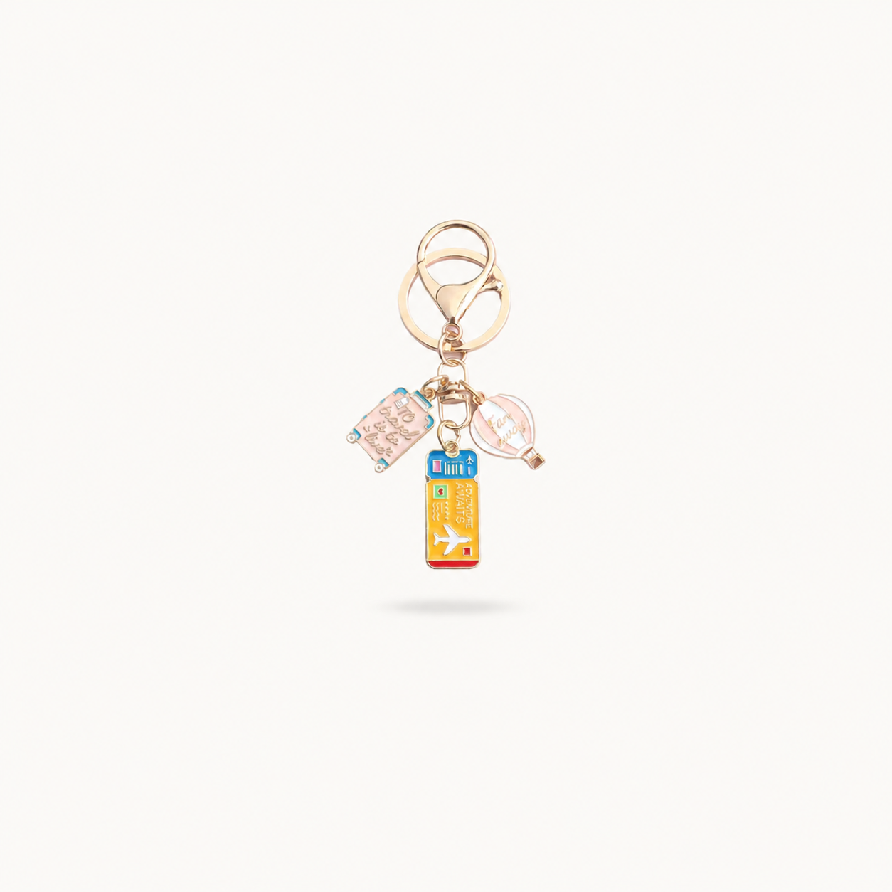 Traveller Keychain - Yellow
