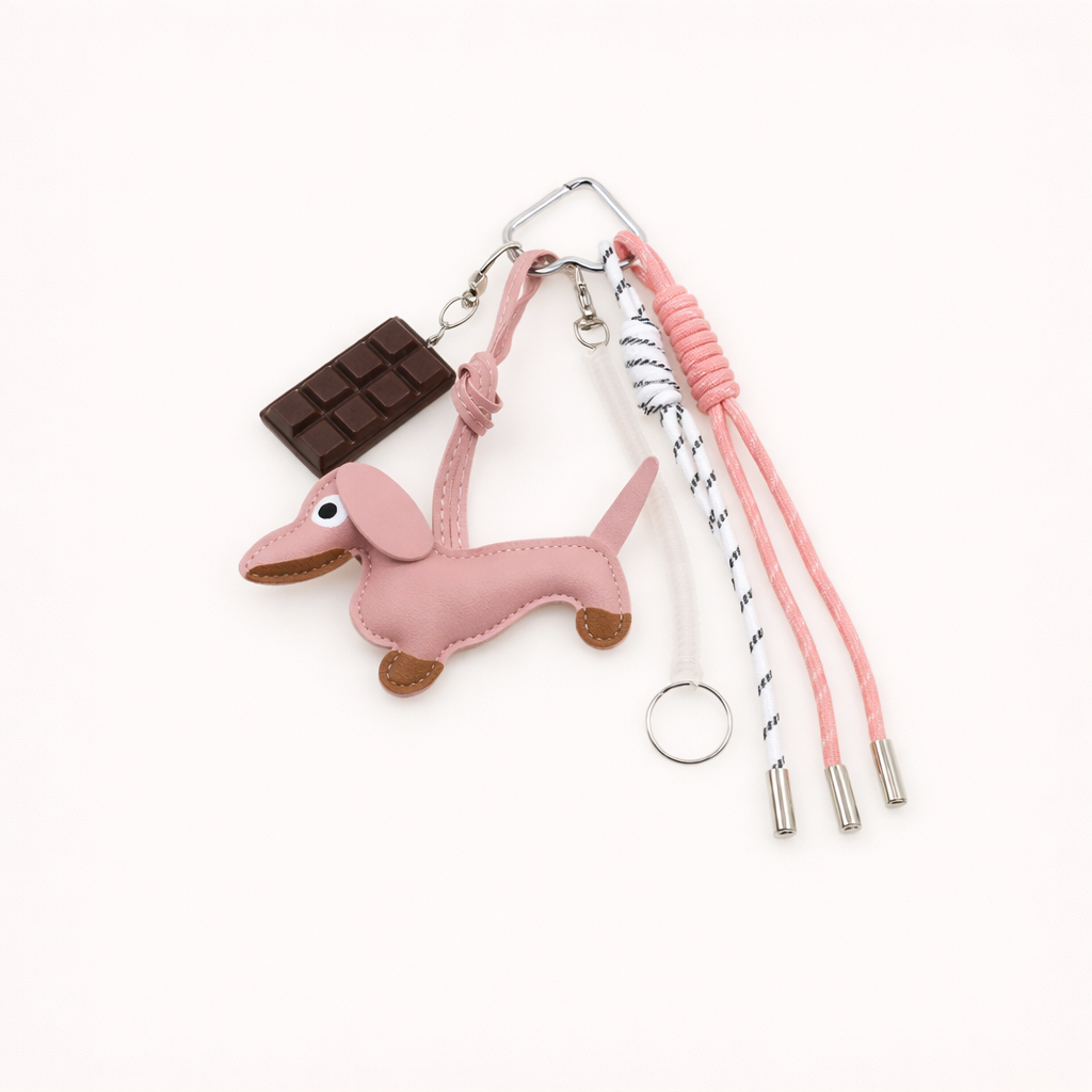 Dachshund & Chocolate Charm