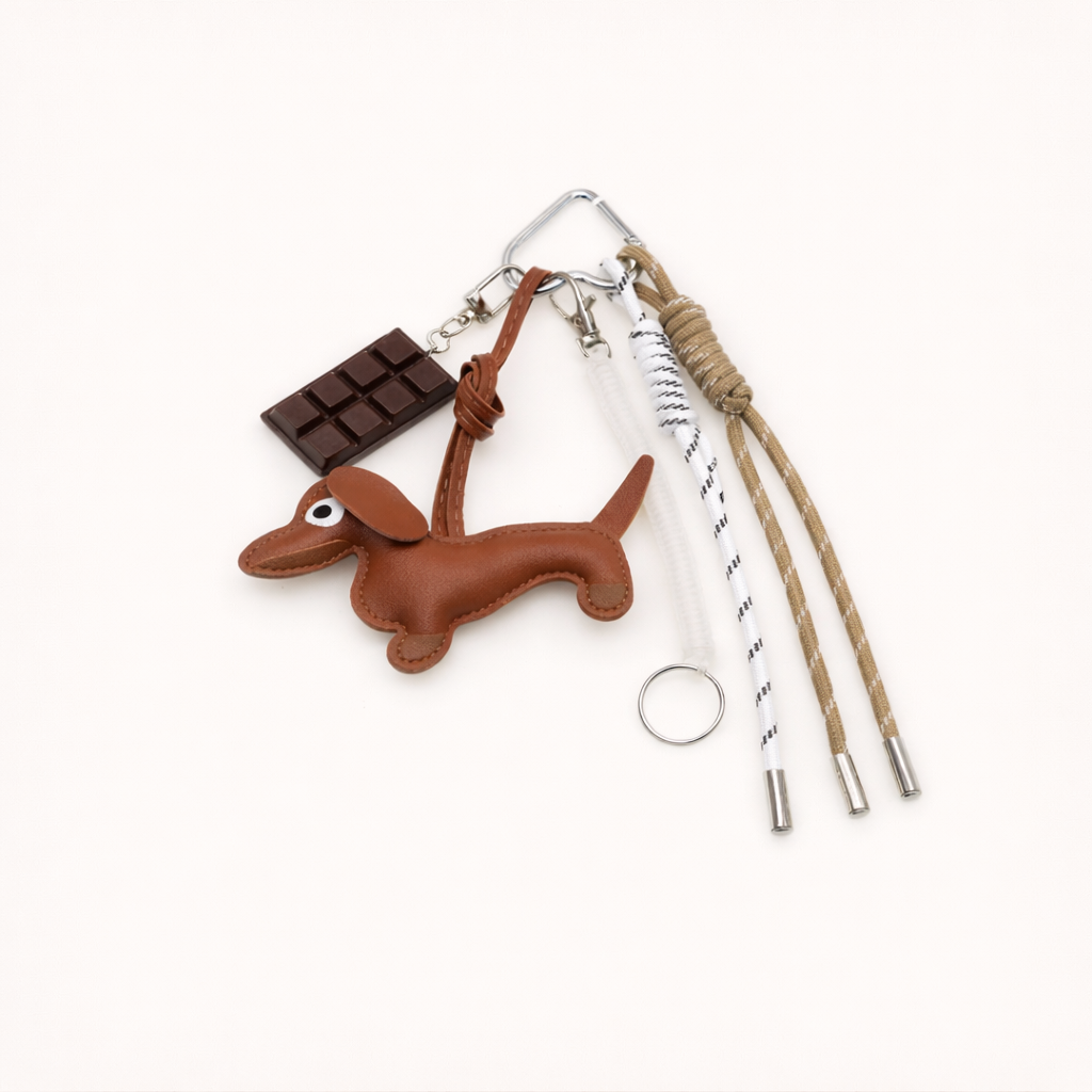 Dachshund & Chocolate Charm