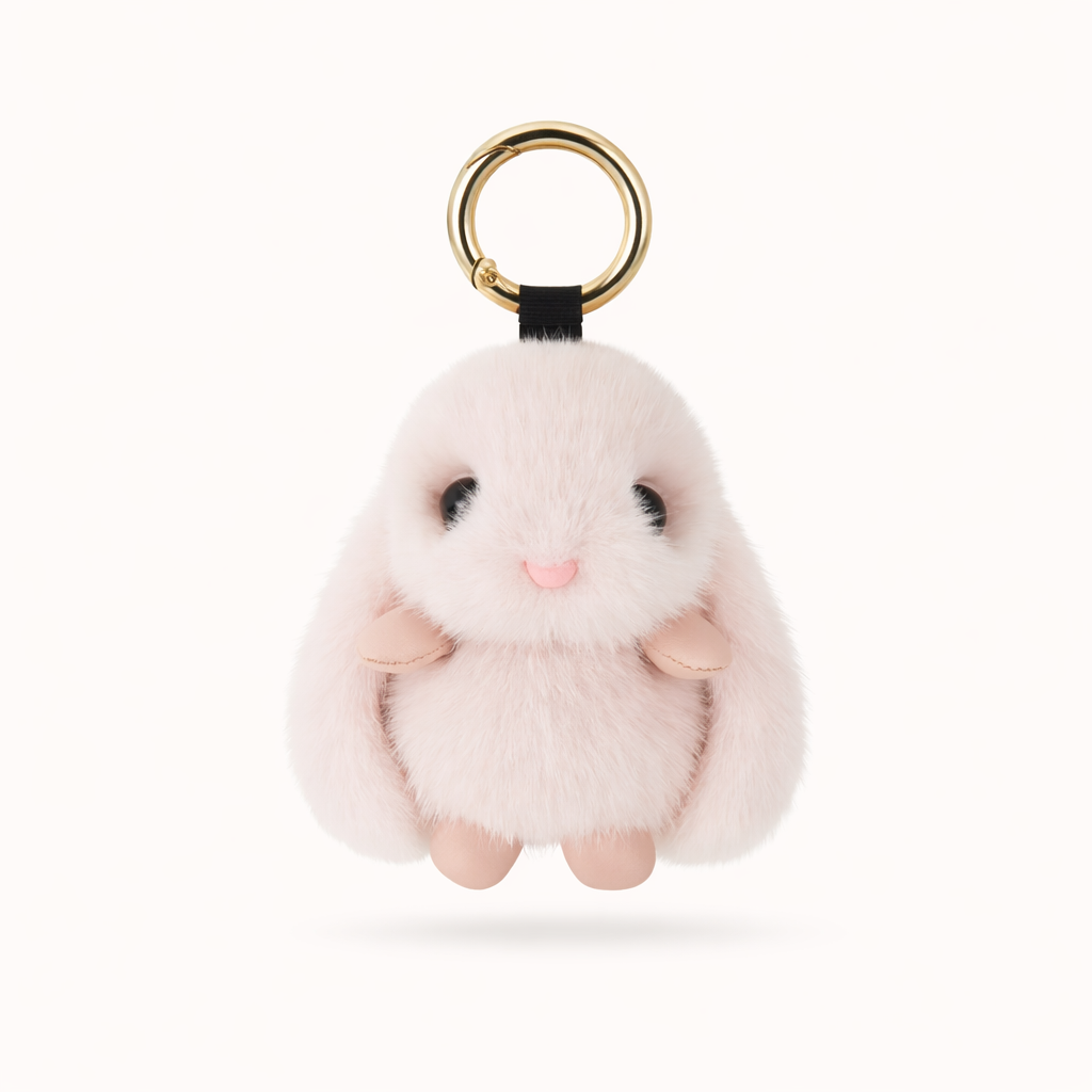 Fluffy Bunny Charm