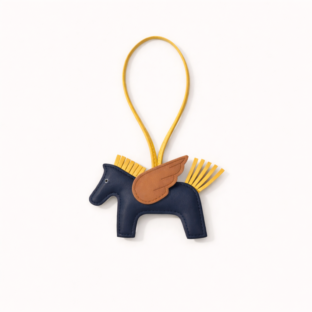 Flying Horse Charm – Dark Colors