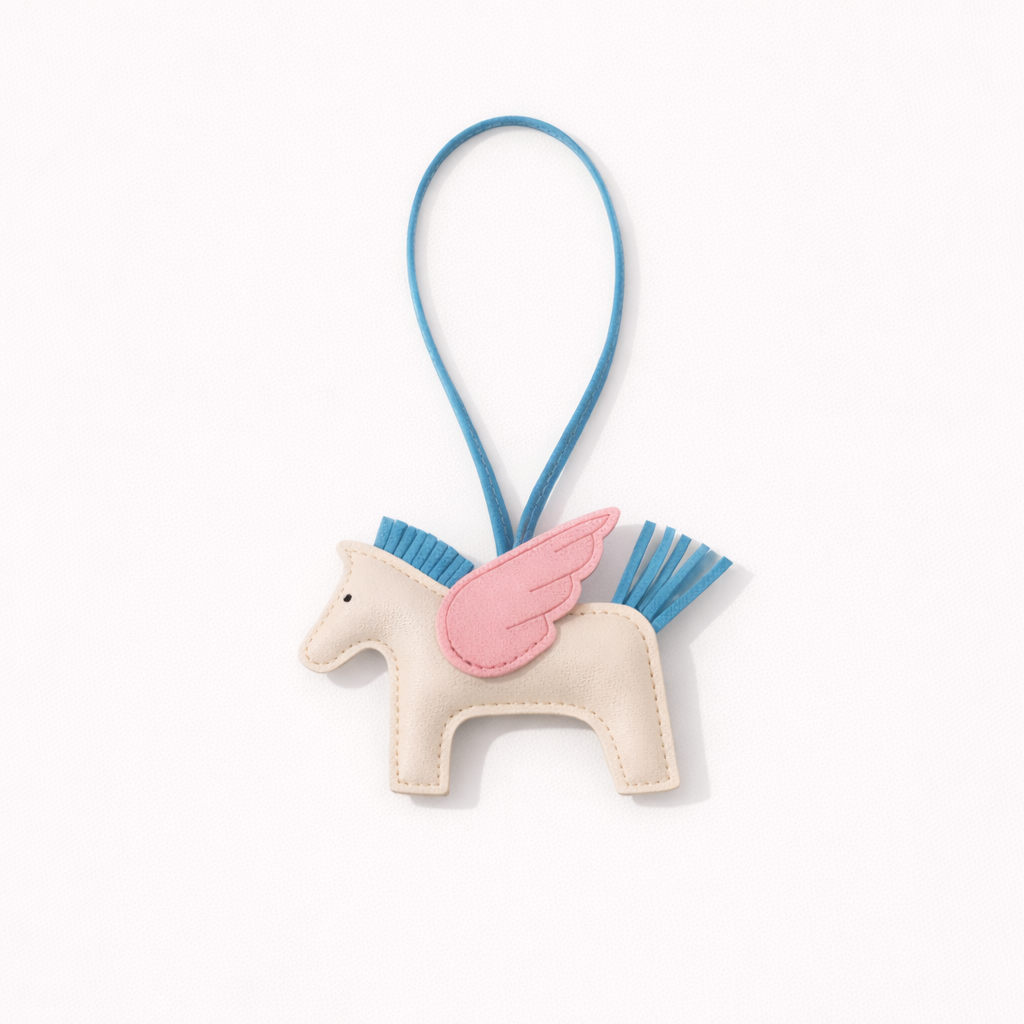 Flying Horse Charm – Calm Colors