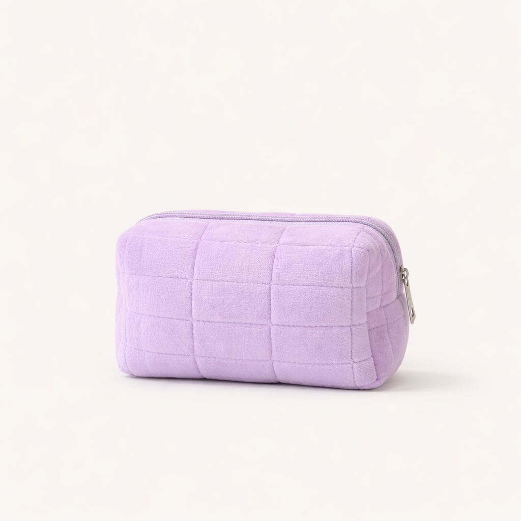 Quilted Makeup Pouch