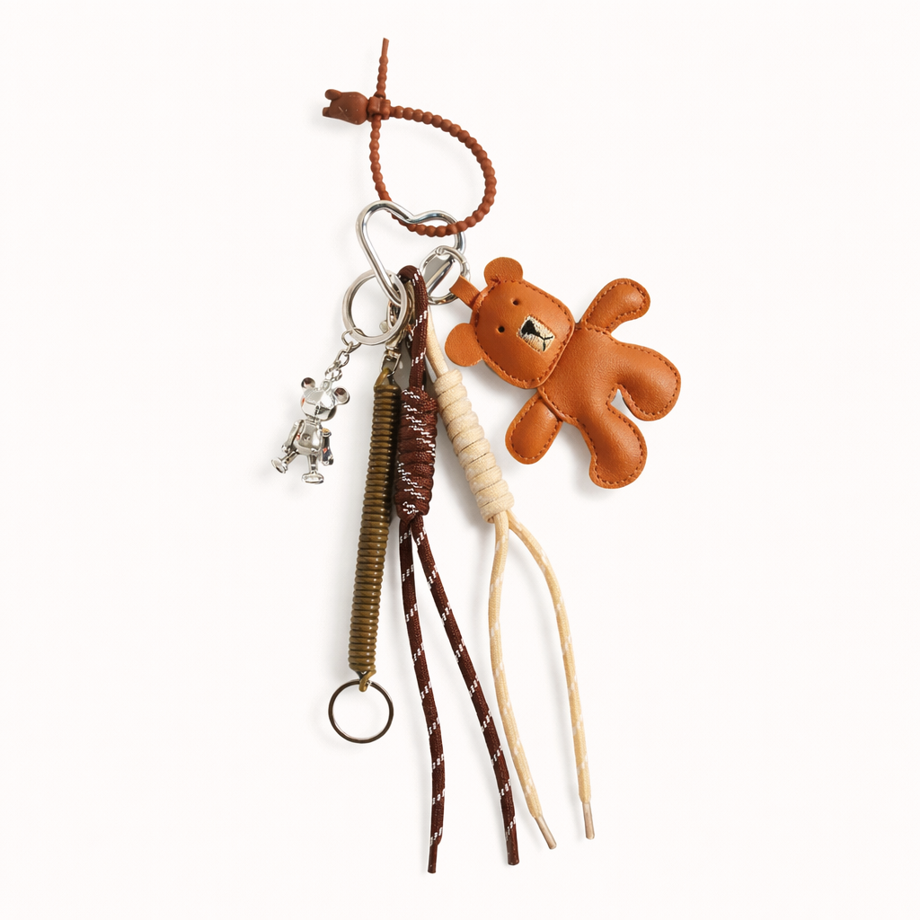 Brown Bear Charm