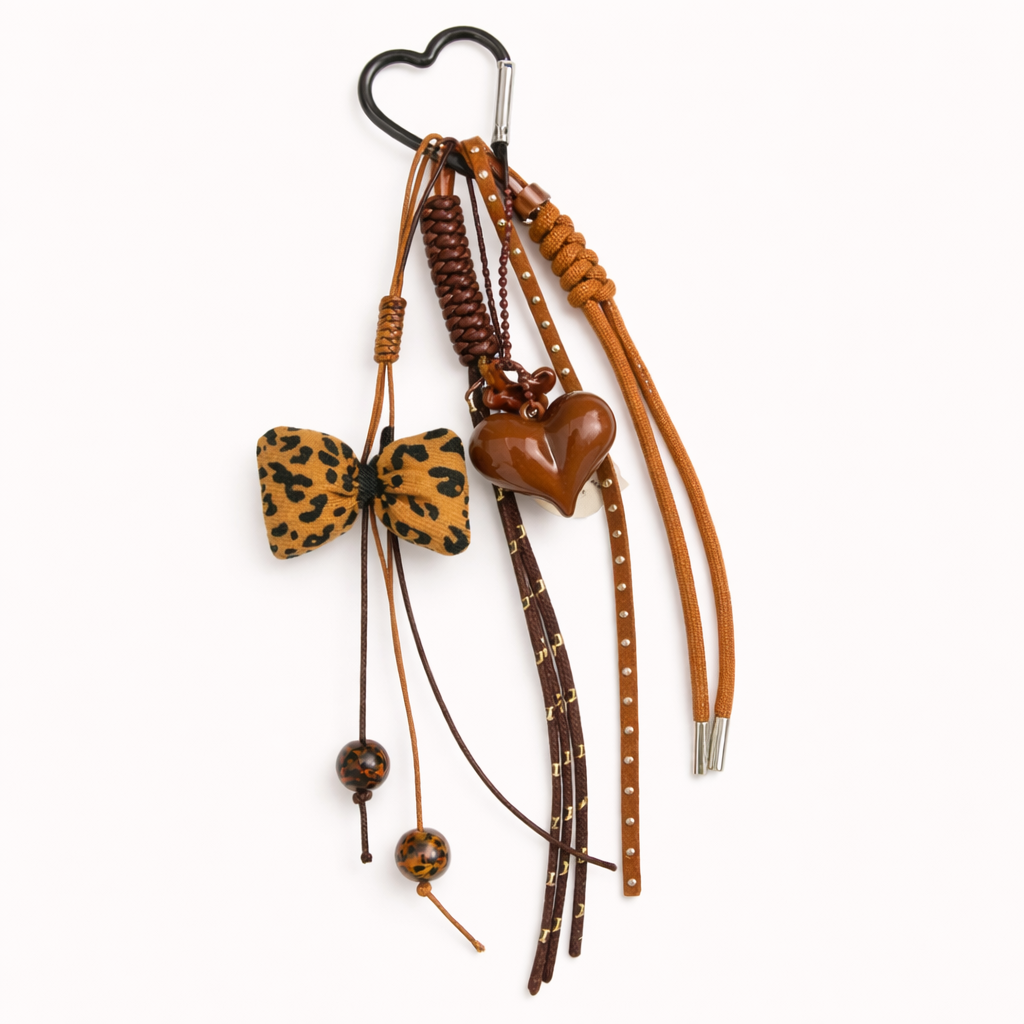Jaguar Bowknot Charm