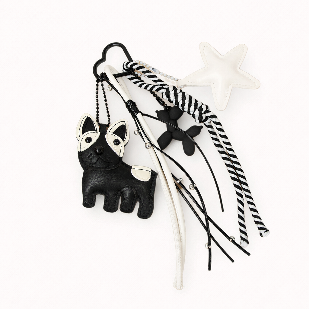 Dog & Star Charm