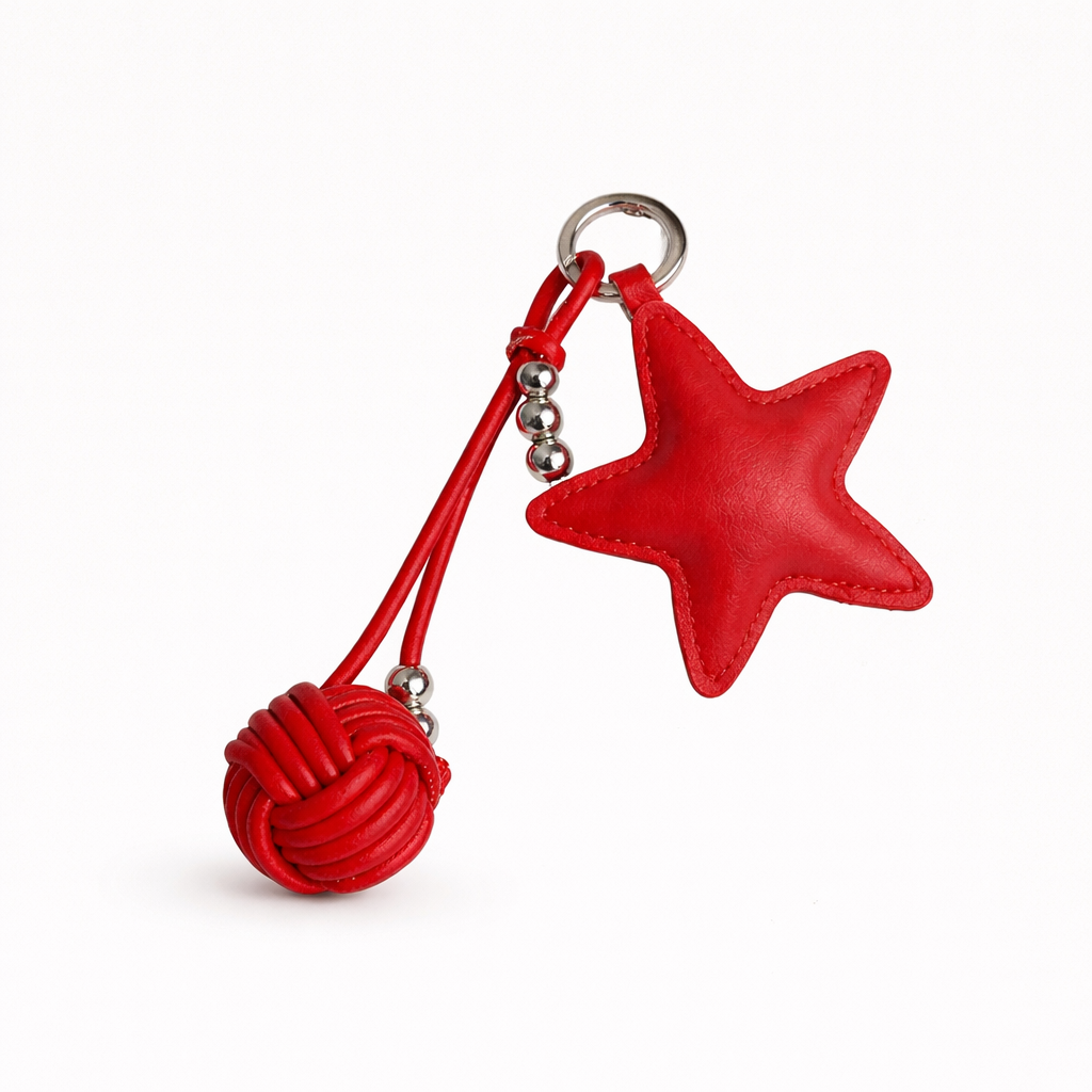 Star & Woven Ball Charm
