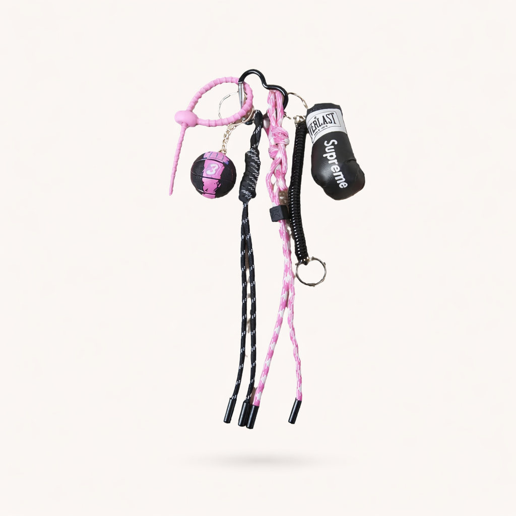 Basketball & Supreme Boxing Gloves Charm