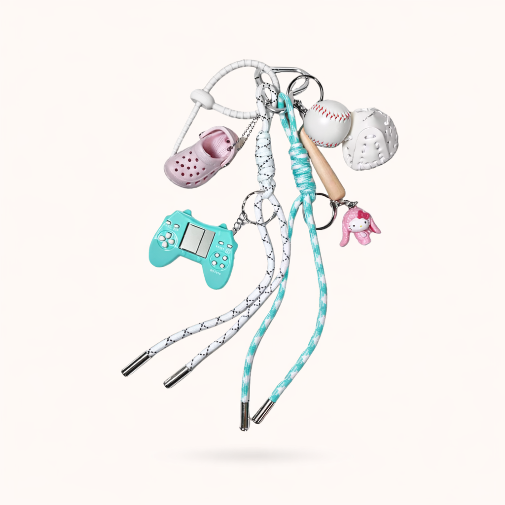 Baseball, Player & Crocs Charm