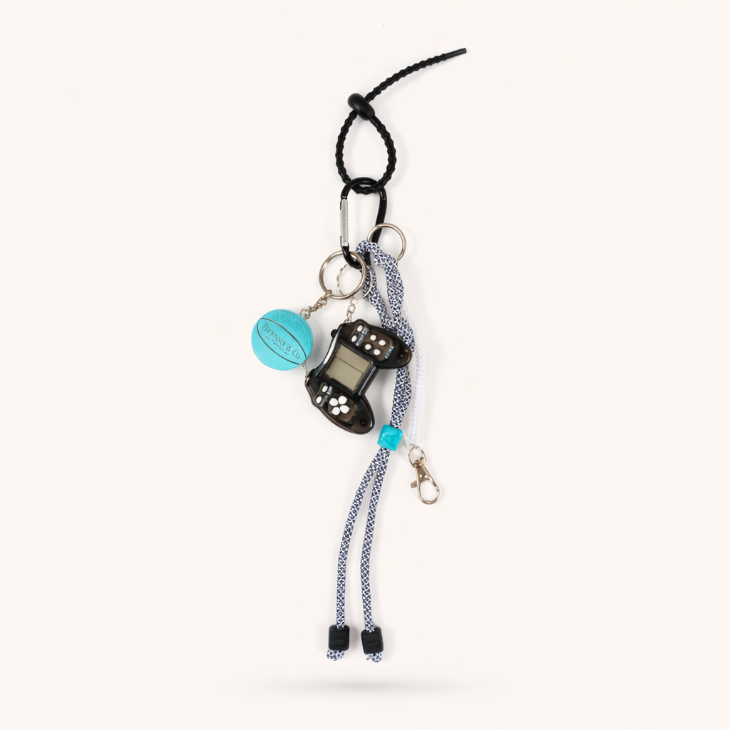 Basketball & Mini Player Charm