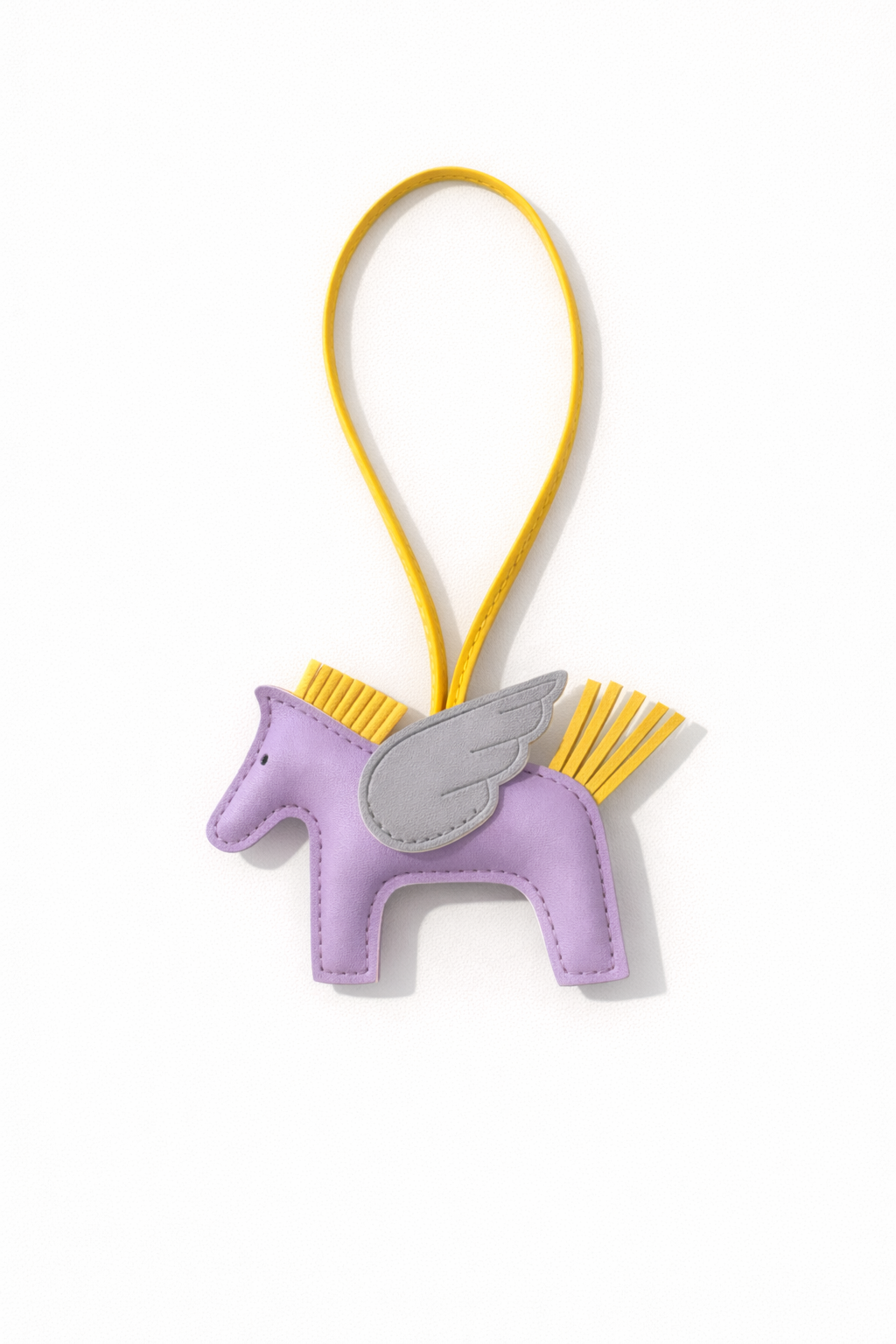 Flying Horse Charm – Pink, Red & Purple