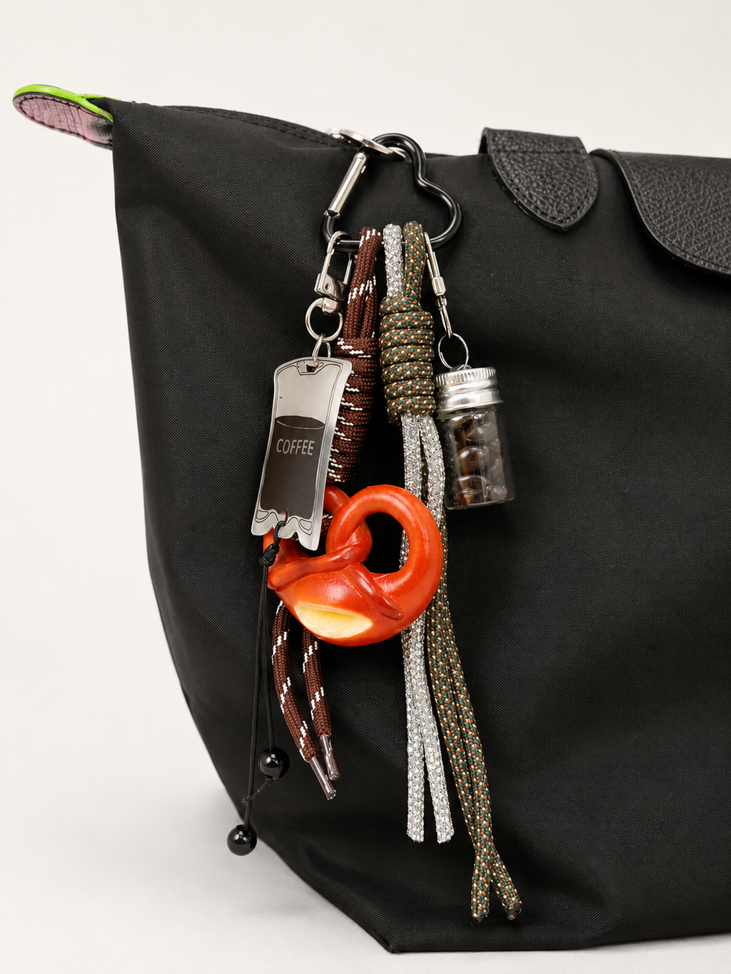 Coffee & Pretzel Charm