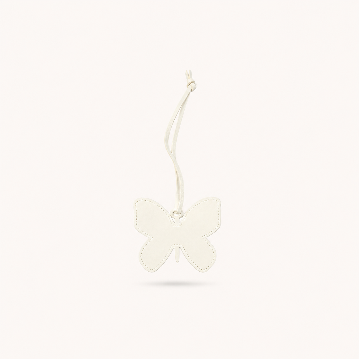 Butterfly Charm - White