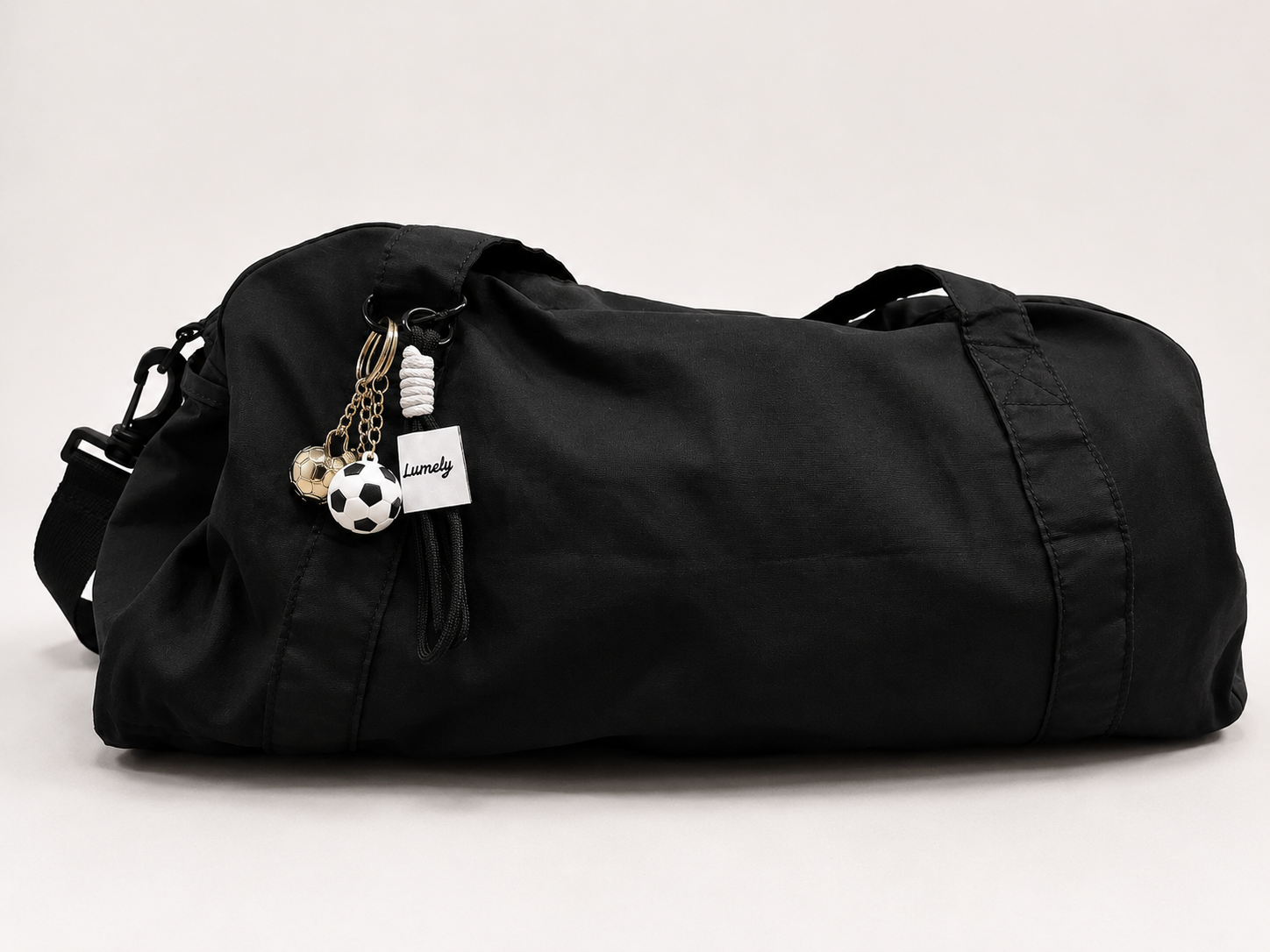 Football Charm - Black