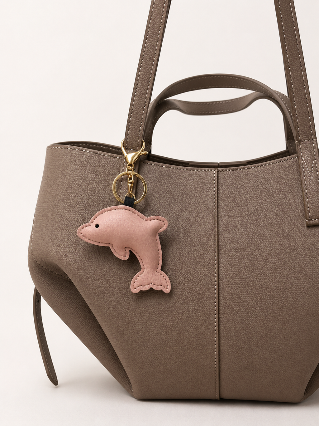 Pink Dolphin Charm