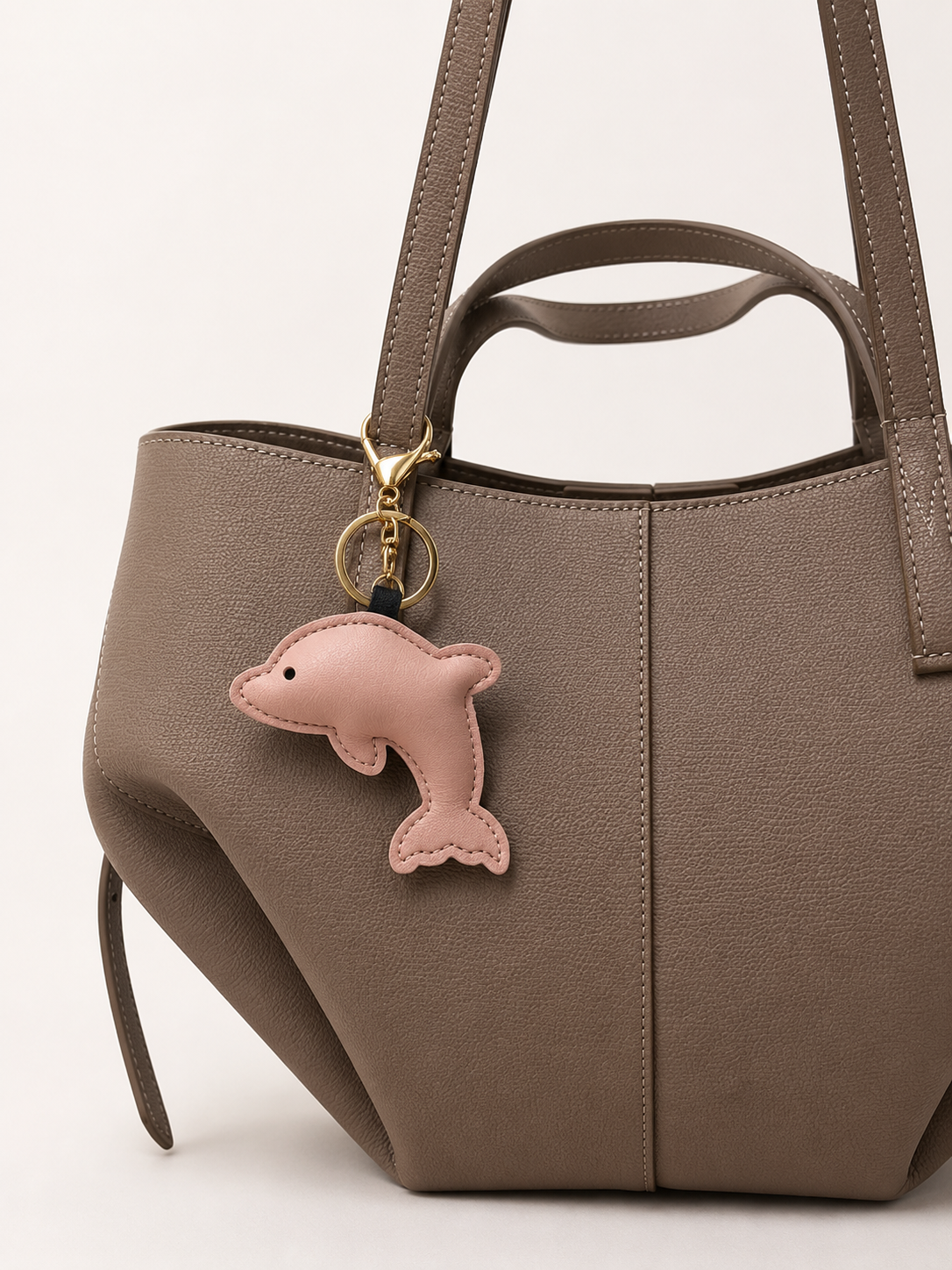Pink Dolphin Charm
