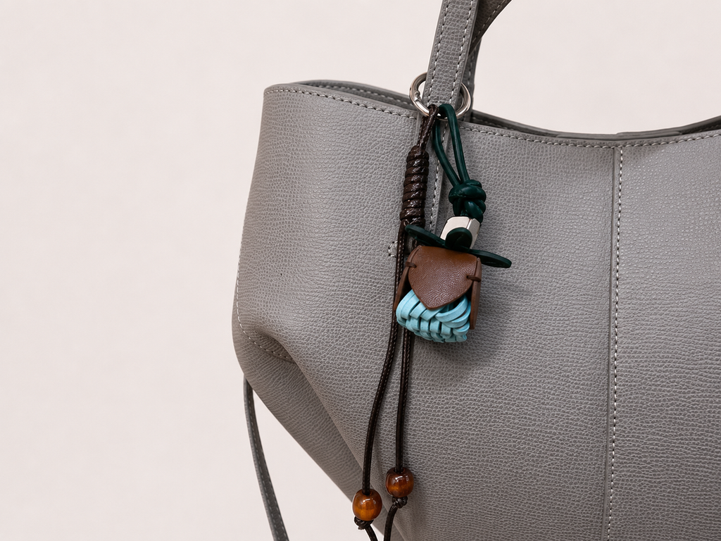 Flower Charm - Blue