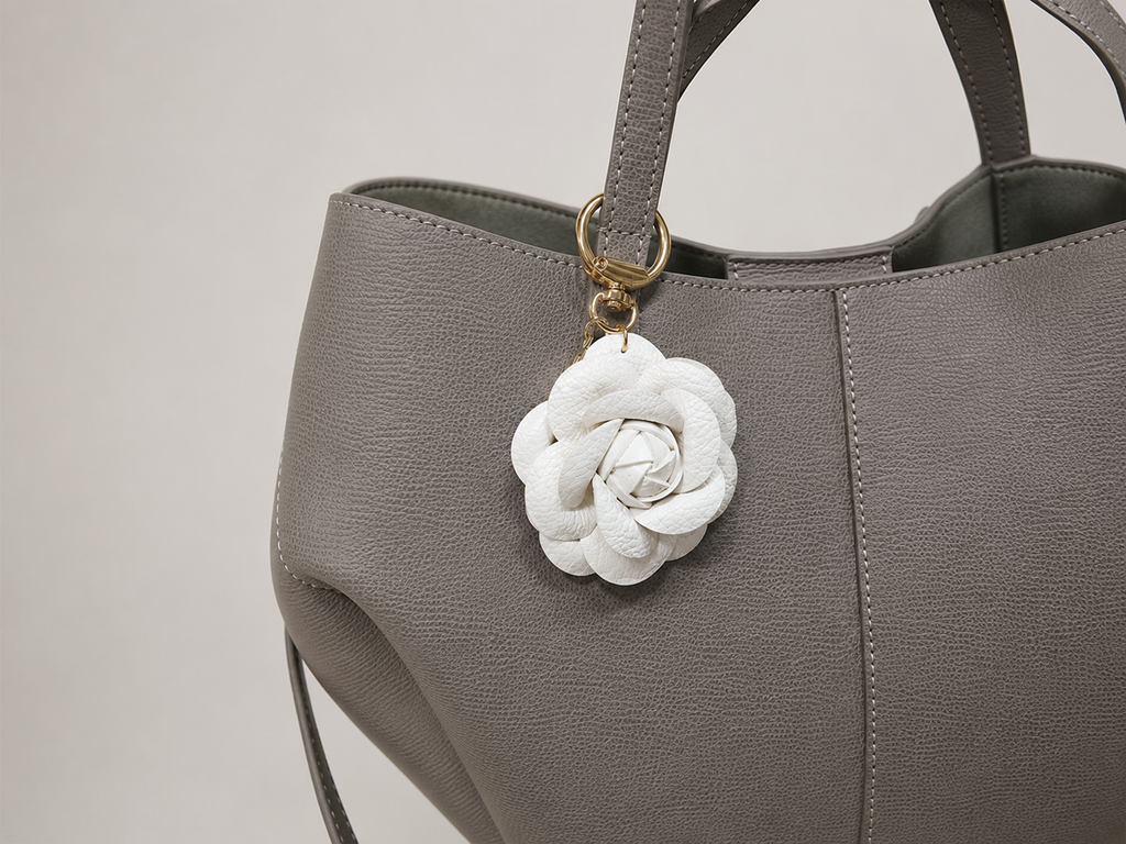 Rose Charm - White