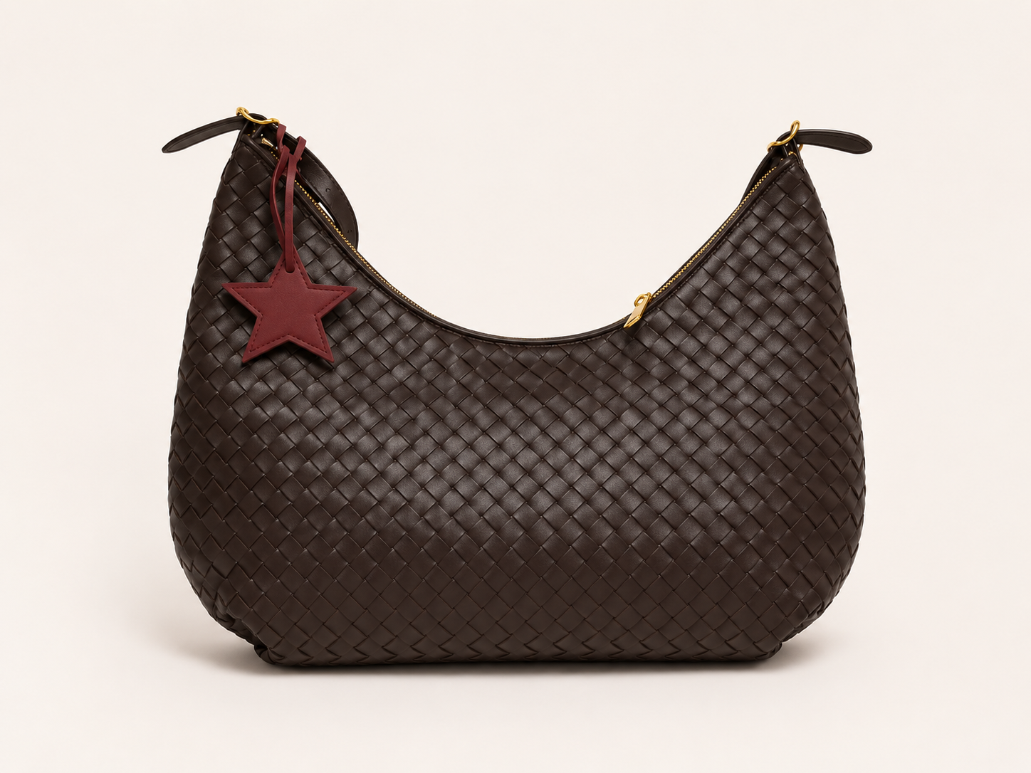 Star Charm – Burgundy