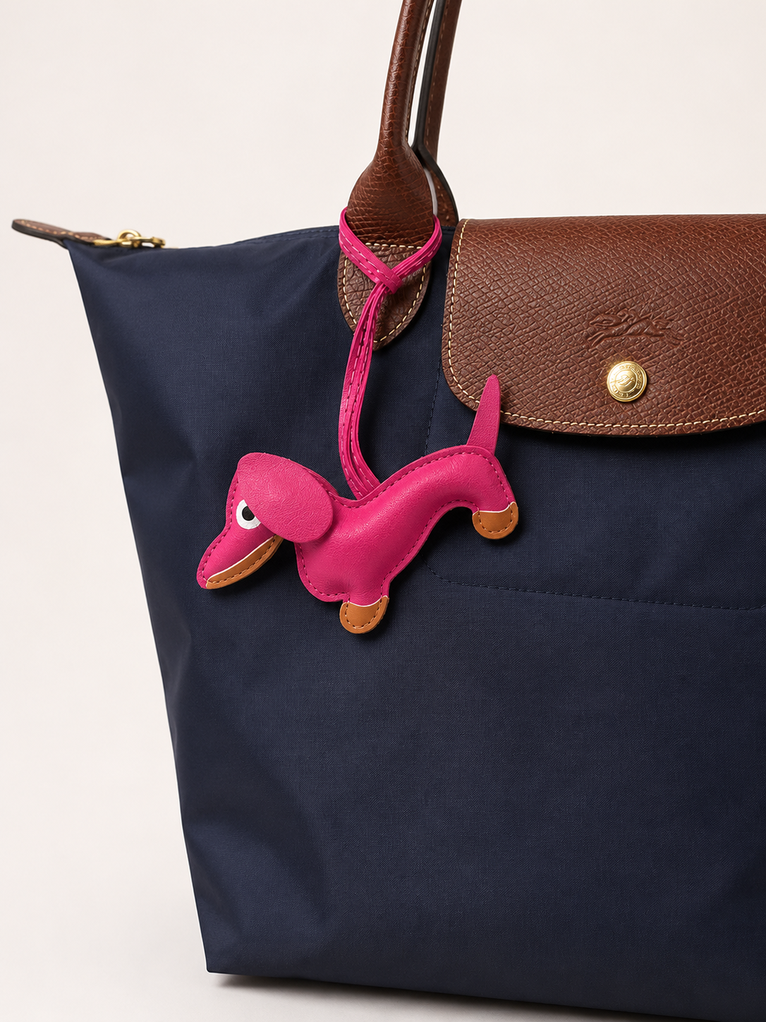 Dachshund Charm - Magenta