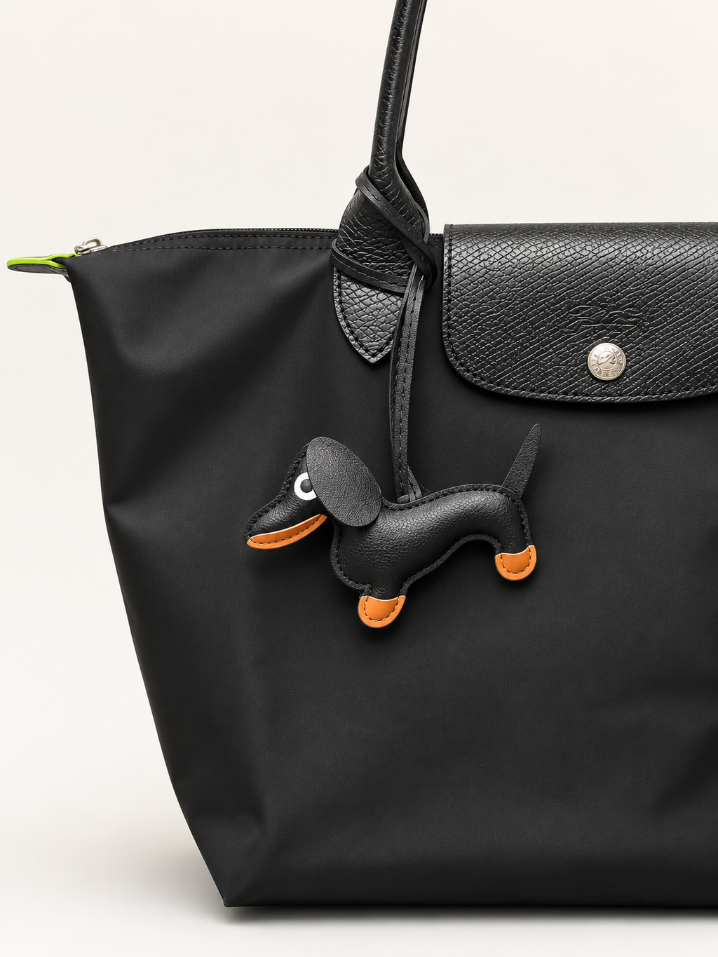 Dachshund Charm - Black