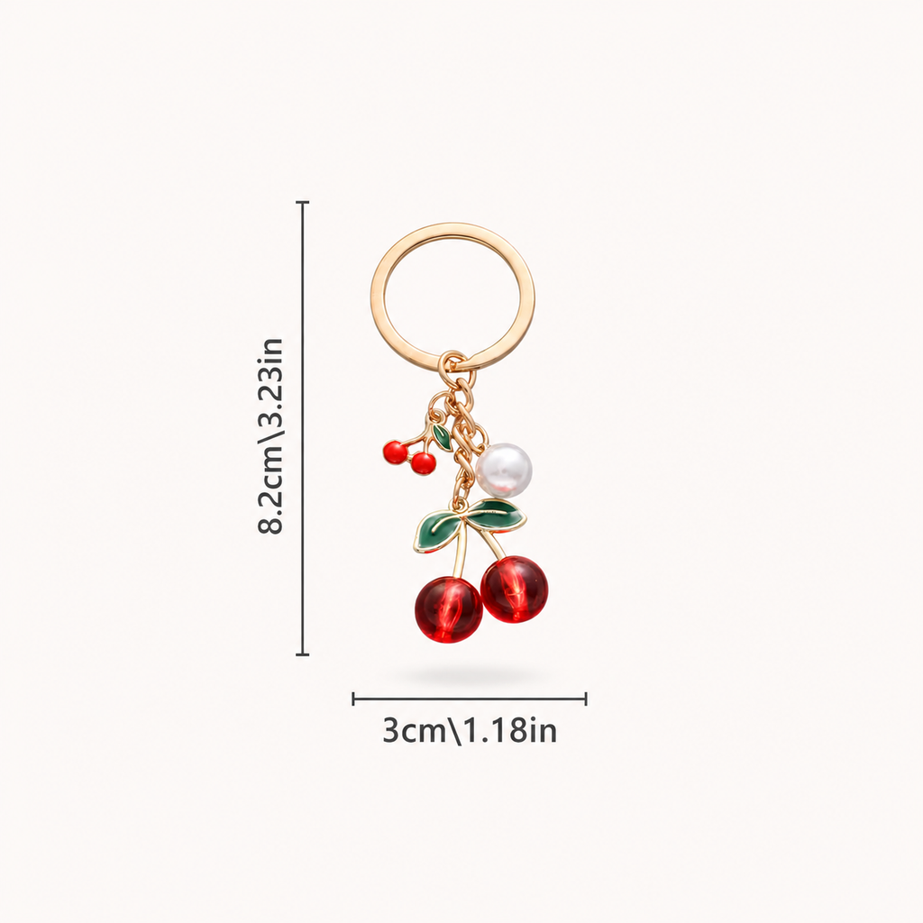 Cherry Keychain